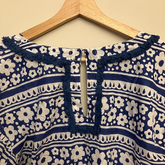 Tuckernuck Blue and White Mod Dress - Picture 5 of 9